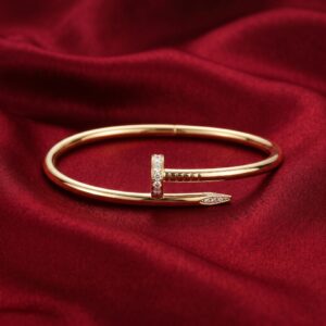Cartier's, Juste un Clou Bracelet, Classic Model, Gold Filled