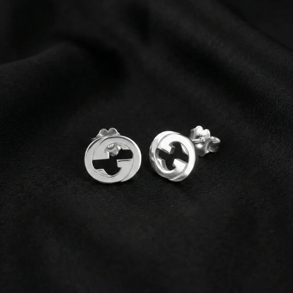 Gucci Interlocking Studs 2 Earrings