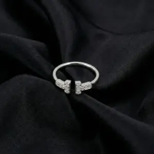Tiffany T Stone Wire Ring