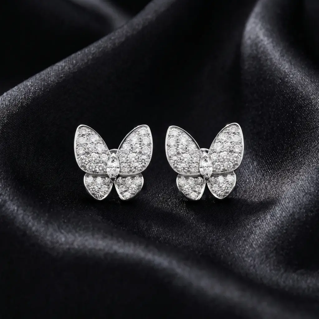 Van Cleef & Arpels, Two Butterfly earrings