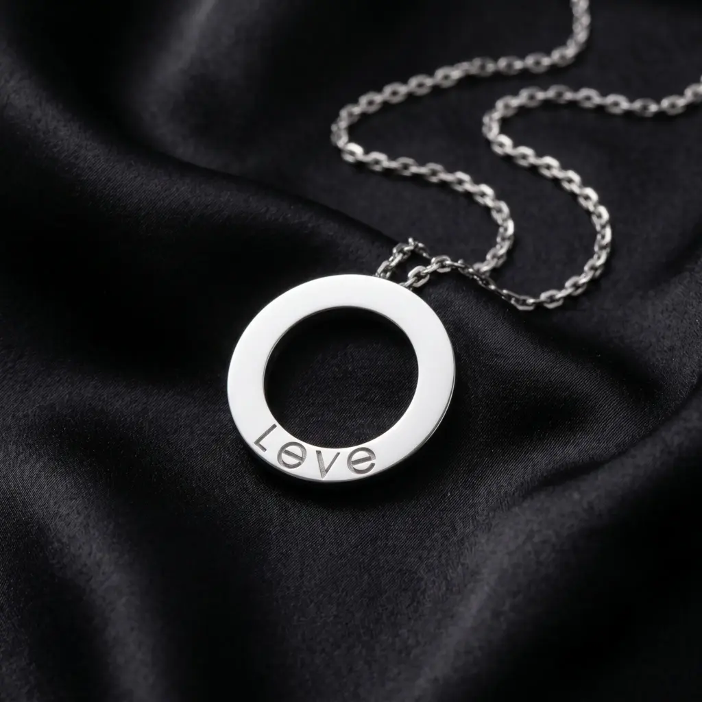 Cartier, LOVE, 3 stones Necklace