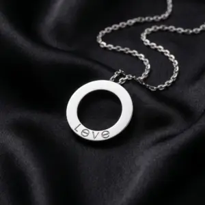 Cartier, LOVE, 3 stones Necklace