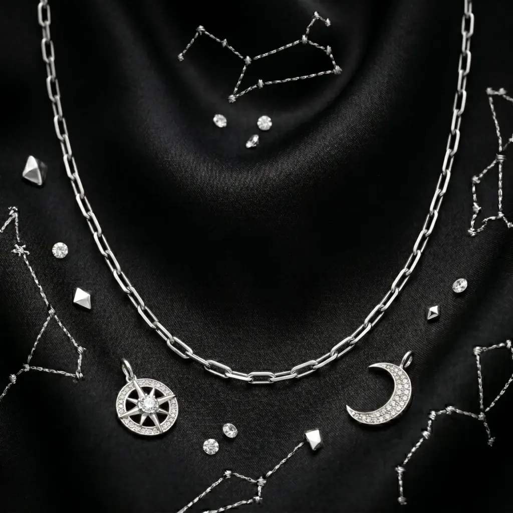 Santos de Cartier necklace, chain, small model