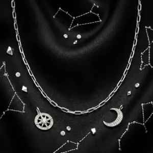 Santos de Cartier necklace, chain, small model