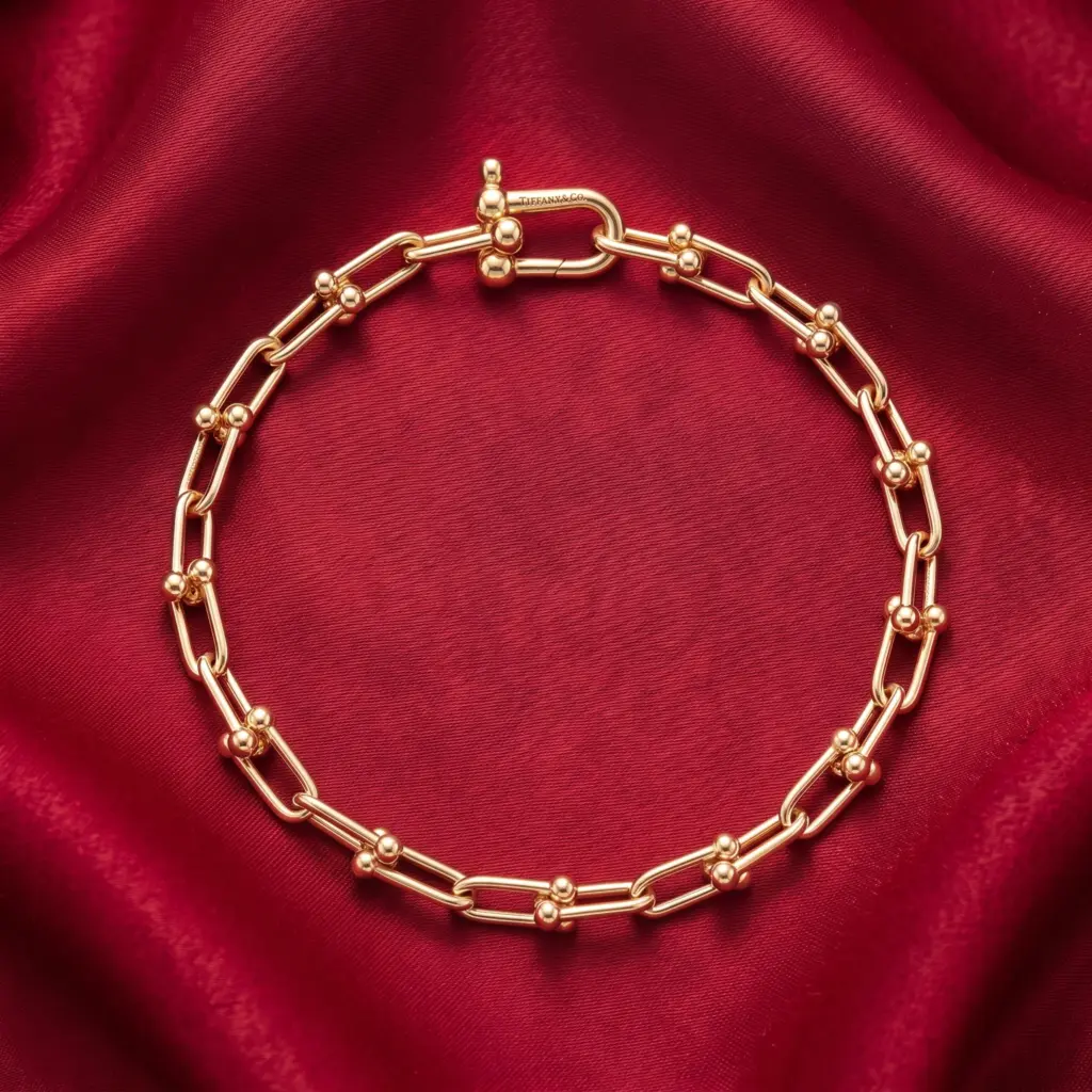 Tiffany HardWear, Small Link Bracelet Gold Filled